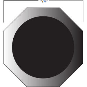 Rifle 13/16" Straight Barrel - 28" to 48" Radius Groove Rifling