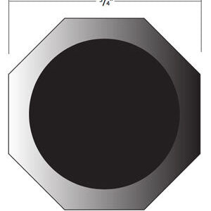 Rifle 3/4" Straight Barrel - 28" to 48" Radius Groove Rifling