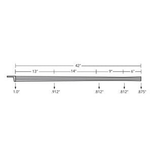 42" J.P. Beck - 1.66" Square or Radius Rifling with Flared Plug