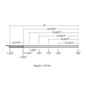 42" Modified French Fowler